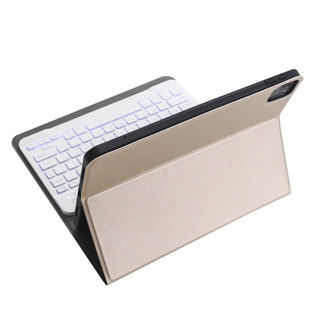 V562-B1977ORPI-202508290210-11 Detachable Bluetooth Keyboard Case For Ipad Pro 11 With Backlight & Pen Slot - Black - Image 12