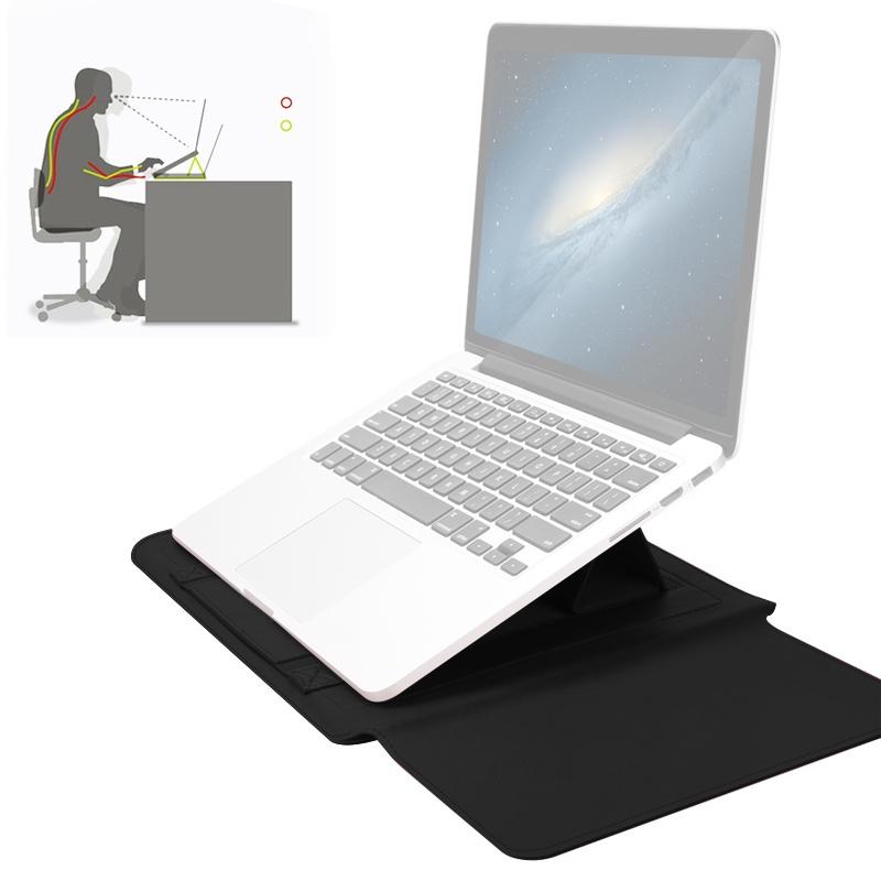 V562-B2901CBM-202508290920-00 Universal Waterproof Laptop Bag Set With Handle Stand Pen Holder Winders Mouse & Charger Bags - Black - Image 1