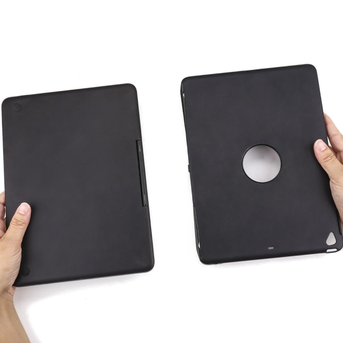 V562-B3010D6PI-202508290253-10 Detachable Bluetooth Keyboard Case For Ipad Air 2 / 9.7 2018 / 2017 / Pro 9.7 - Colourful Backlight - Black - Image 11