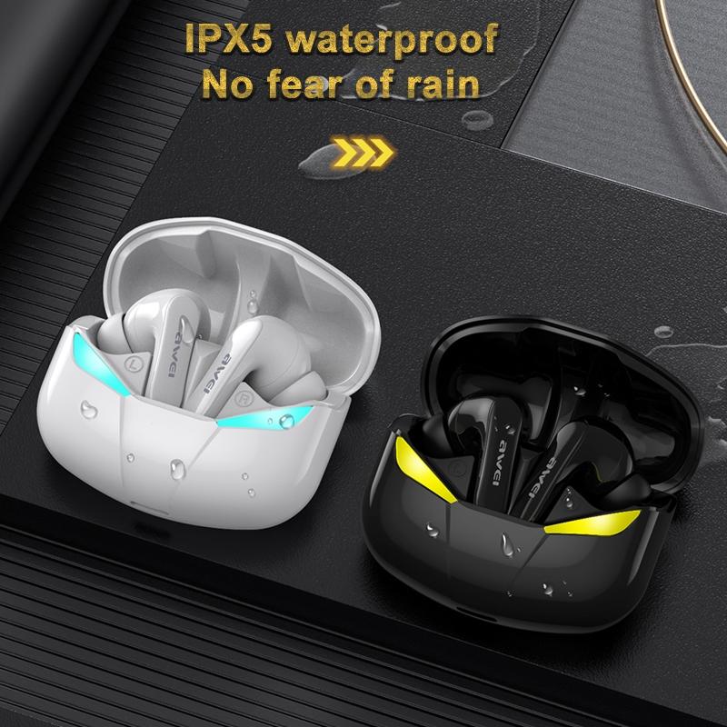 V562-B3870D6PI-202508281611-10 Waterproof Tws Headset with Charging Case - T35 Bluetooth V5.0 - Black - Image 11