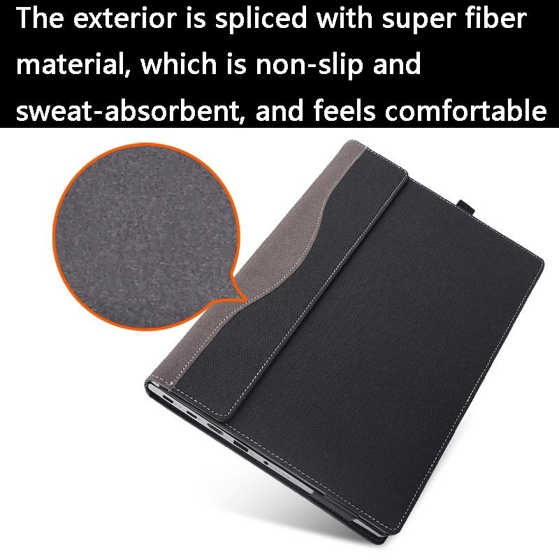 V562-B407400600ADE-202508290610-04 Protective Leather Laptop Case - Anti-Fall - Black - For Lenovo V15 Gen 4 - Image 5