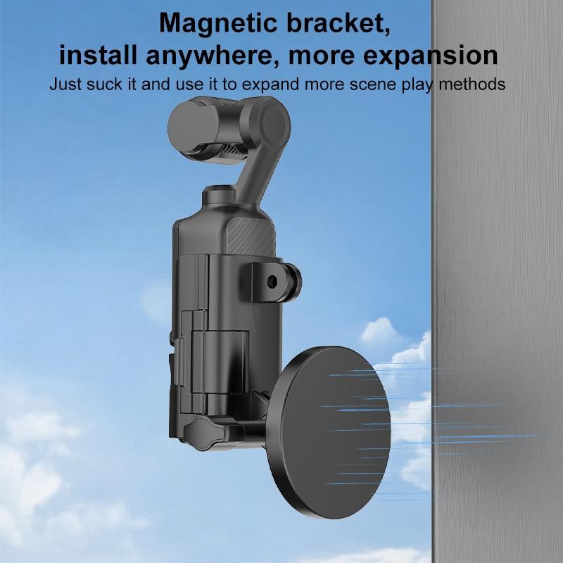 V562-B427UP-202508280205-05 Adjustable Desktop Mount For Dji Osmo Pocket 3 Protective Frame Black - Image 6