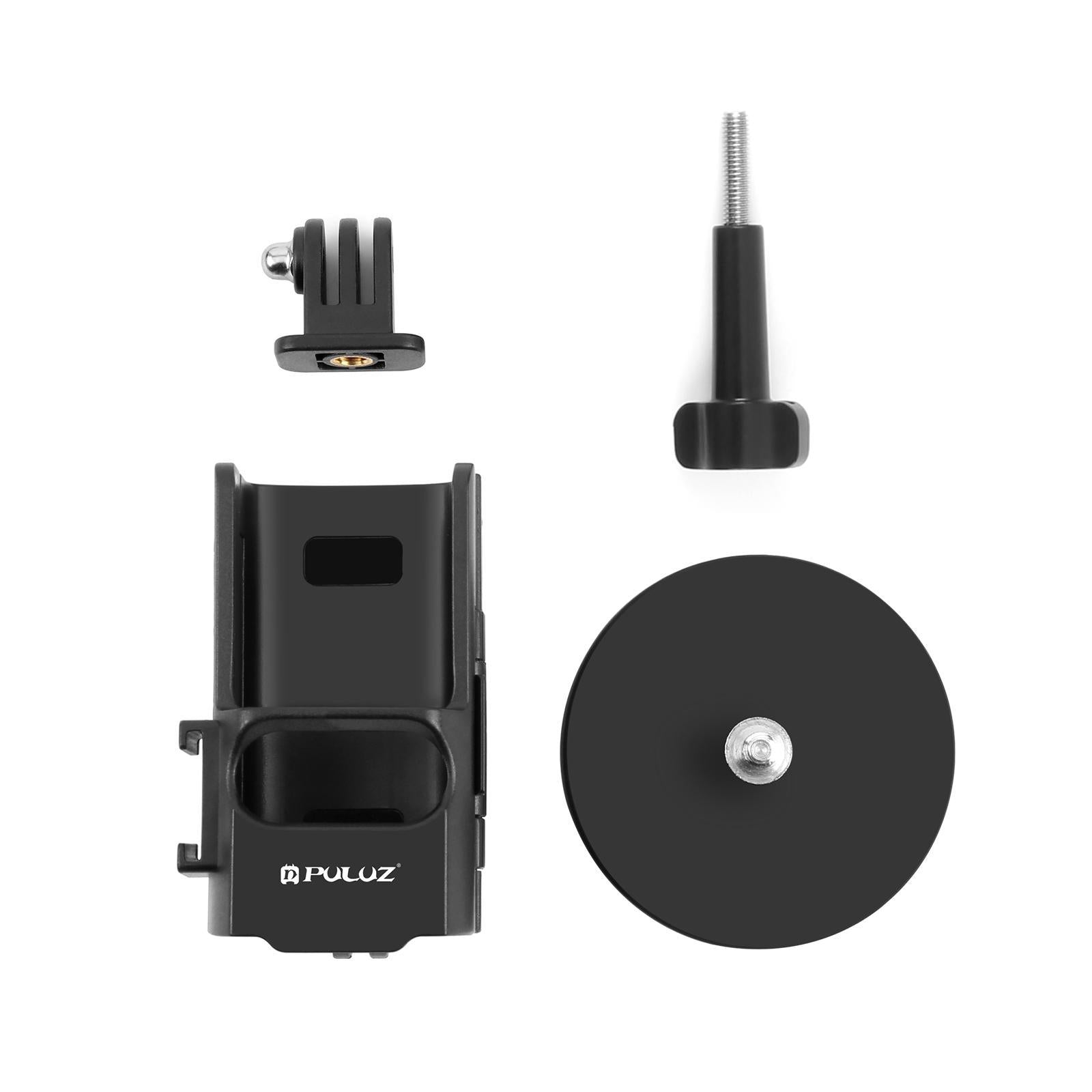 V562-B427UP-202508280205-08 Adjustable Desktop Mount For Dji Osmo Pocket 3 Protective Frame Black - Image 9