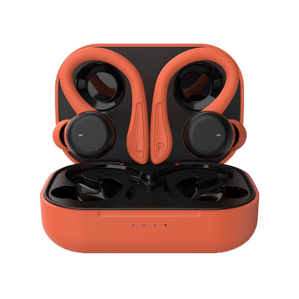 V562-C100435500ADE-202508281721-10 Waterproof t & g T40 Tws Bluetooth Earphones with Charging Box - Orange - Image 11