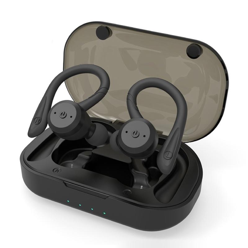 V562-C1014206750DBT-202508281031-08 Waterproof Tws Wireless Earphones for Sports - Ear-mounted - Rose Red - Image 9
