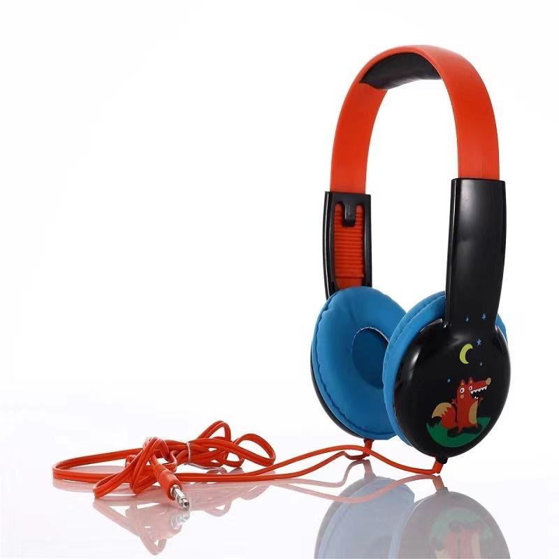 V562-C101726100AYS-202508292145-13 Portable Children'S Wired Headphones - Blue Red - Image 14