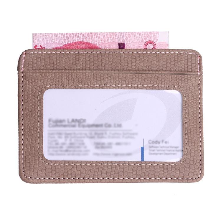 V562-C1094880950DBT-202508280455-03 Pu Rfid Card Holder with Lizard Pattern - Khaki - Image 4