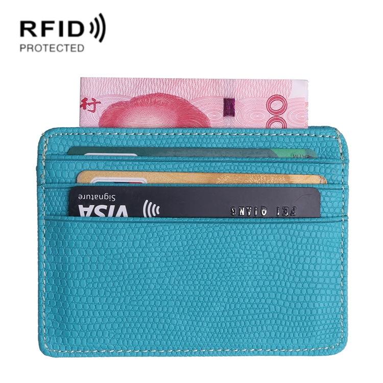 V562-C1094880950DBT-202508280455-11 Pu Rfid Card Holder with Lizard Pattern - Khaki - Image 12