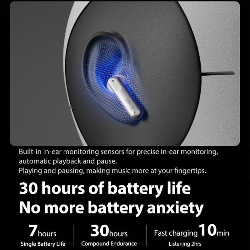 V562-C109878600ADE-202508280845-04 Wireless Anc Bluetooth Earbuds with Noise Reduction - T51s - Black - Image 5