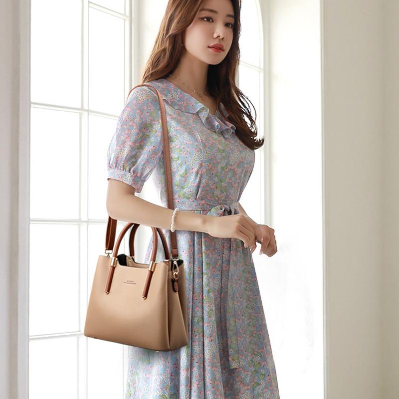 V562-D1002712060DBT-202508291254-00 Stylish Bean Sand Tote Bag High Capacity - Bean Sand - Image 1