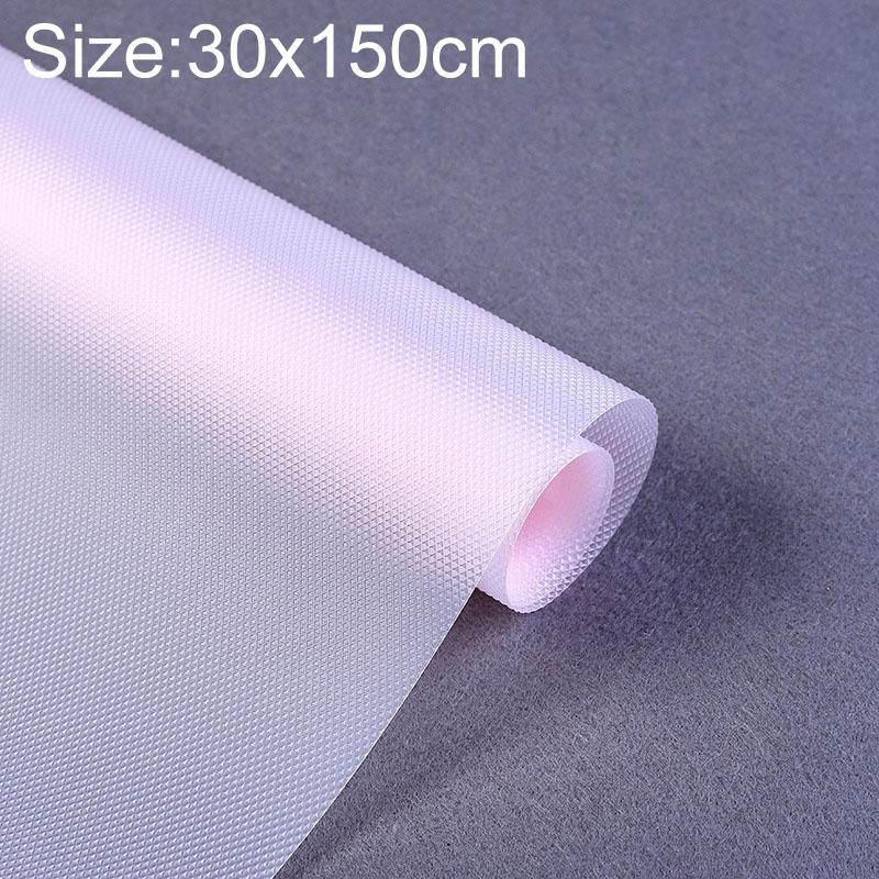 V562-D1007291910DBT-202508290520-00 Waterproof Diamond Texture Cut off Cabinet Drawer Mat - 30x150cm - Pink - Image 1