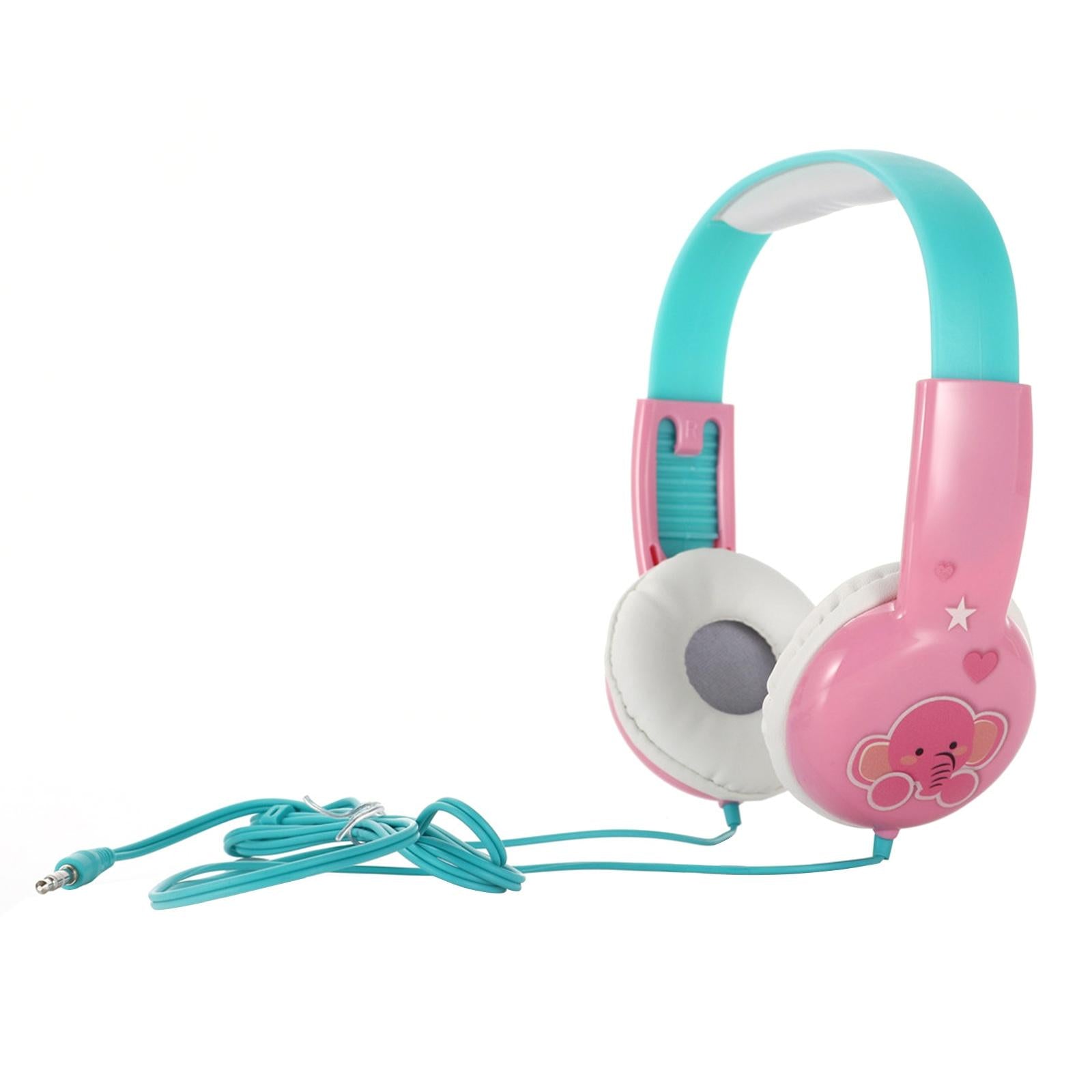 V562-D101726100AYS-202508292145-10 Portable Children'S Wired Headphones - Pink Green - Image 11