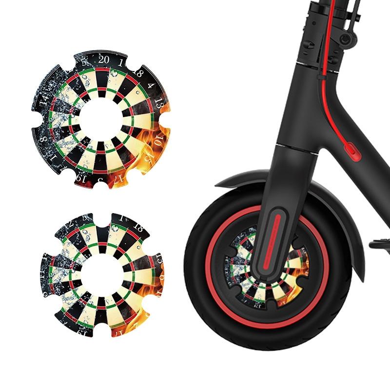V562-D1033502060DBT-202508281225-00 Waterproof Sticker for Xiaomi M365 Scooter Motor - 1 Pair - Colorful 4 - Image 1