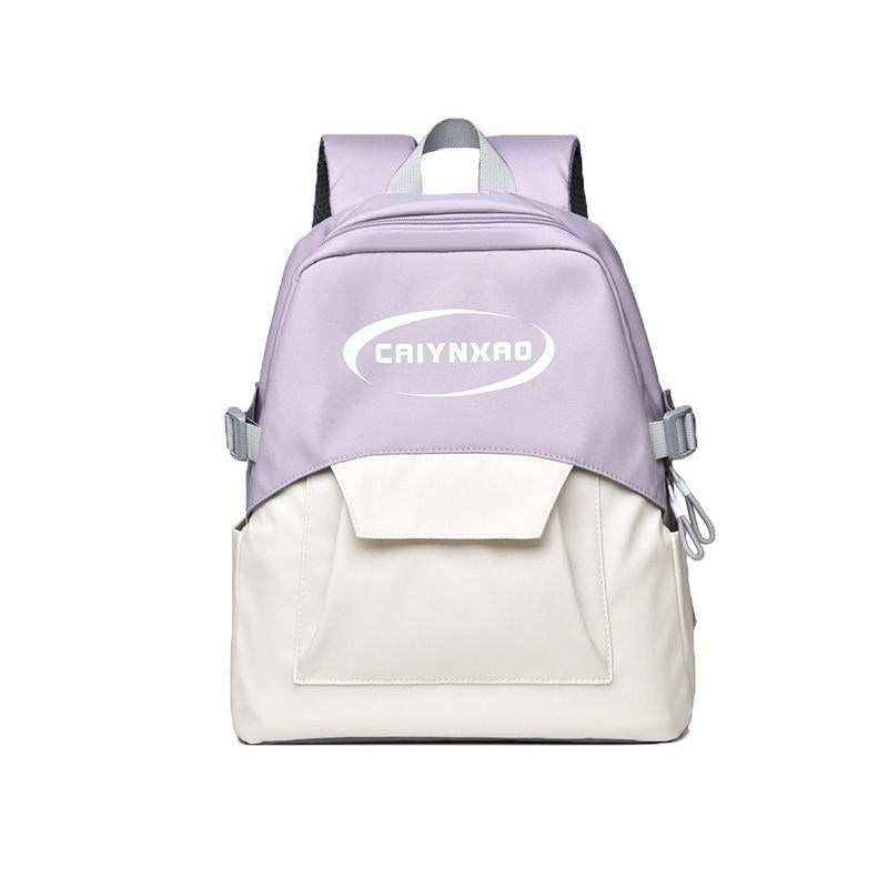 V562-D1048875060DBT-202508290616-00 Large Splash Proof Backpack For Outings & School - Purple - Image 1