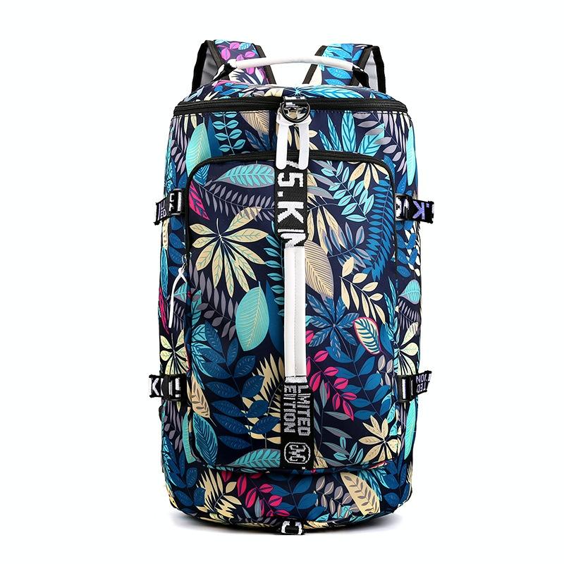 V562-D1071812750DBT-202508281610-00 Versatile Travel and Hiking Backpack - 18l - Blue Maple Leaf - Image 1