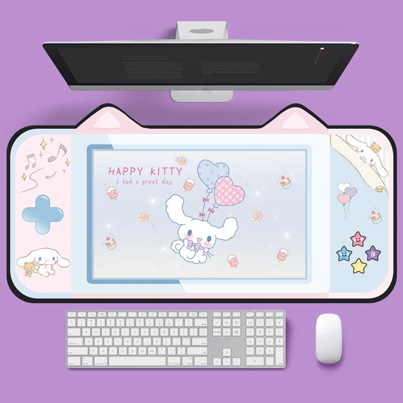 V562-D2076661060DBT-202508291236-02 Adorable Cat Ear Desk Pad For Keyboard & Mouse - 4 - Image 3