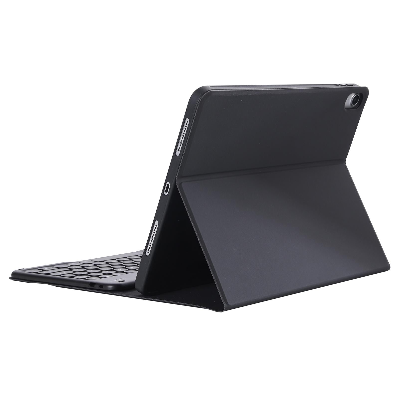 V562-E102494100ADE-202508290310-09 Detachable Bluetooth Keyboard Leather Case For Ipad Air 4 / 5 - Candy Colour Skin Texture - 10.9 Inch - For Ipad Air 4 10.9 2020 / Air 5 10.9 2022 - Image 10