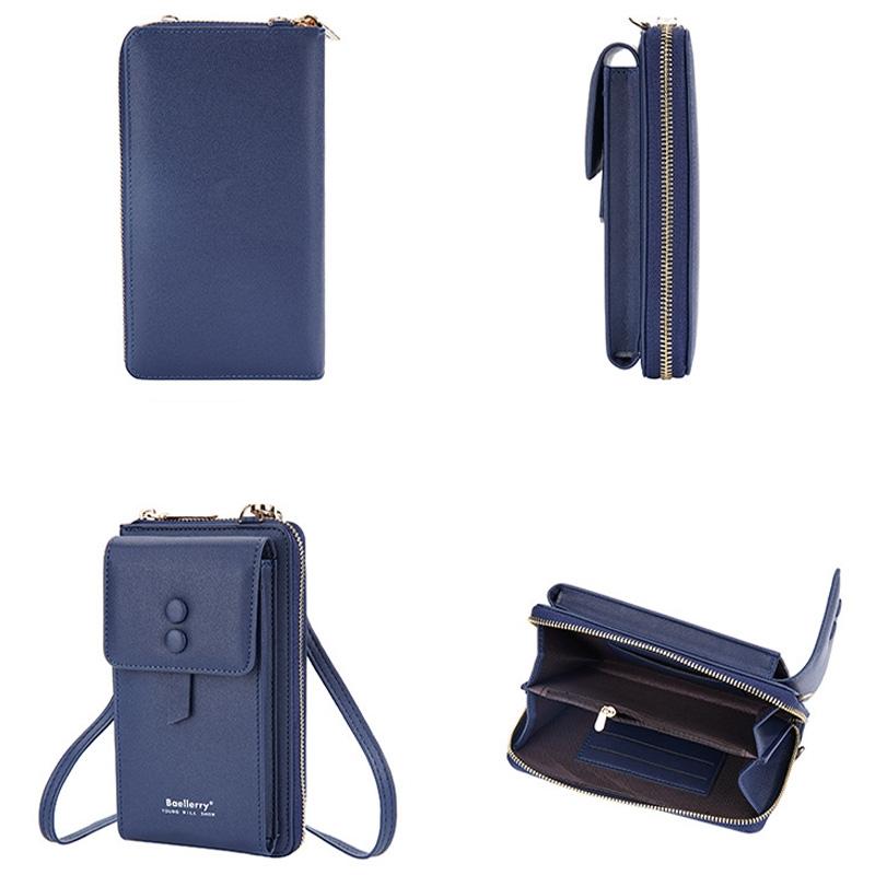 V562-E1077583060DBT-202508291052-03 Adjustable Crossbody Phone Bag With Multi Card Slots - Claret - Image 4