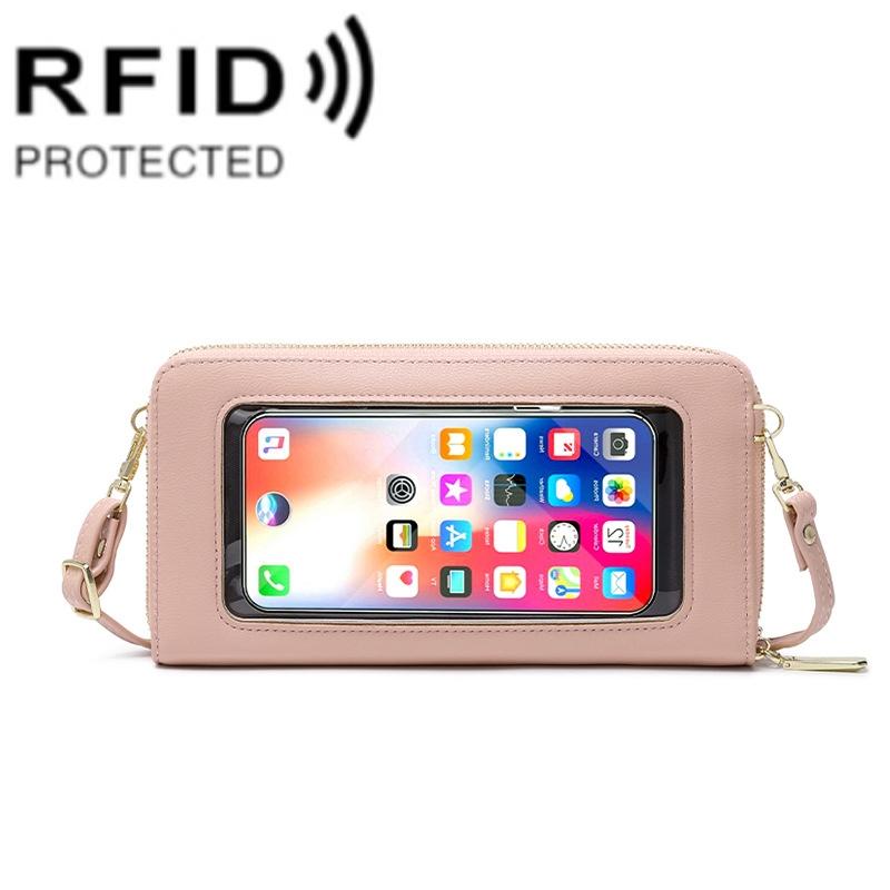 V562-E1098672060DBT-202508291221-11 Anti Theft Rfid Cross Body Phone Bag With Touch Screen - Royal Blue - Image 12