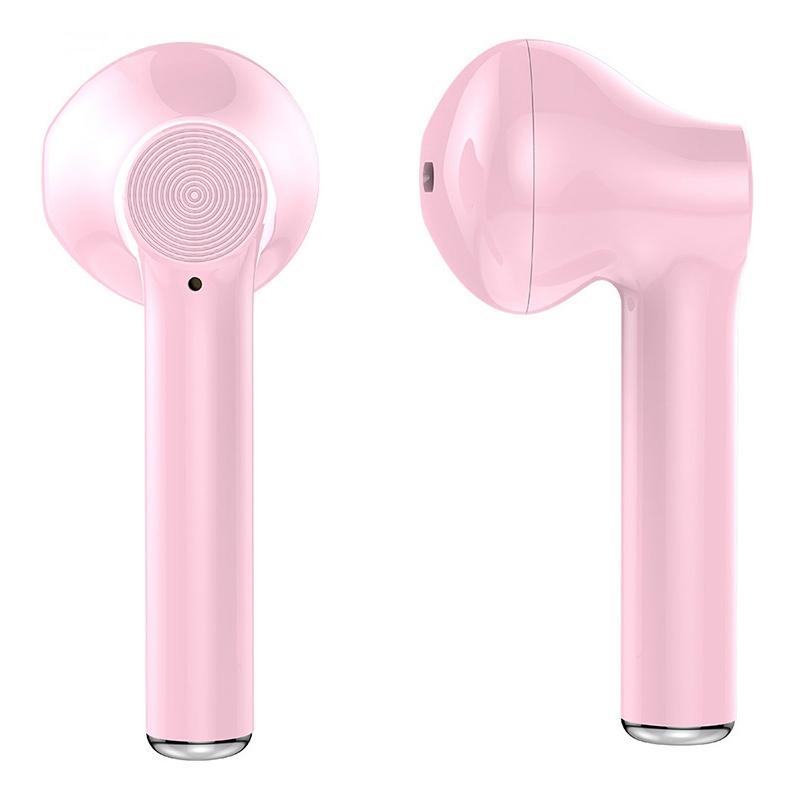 V562-F4370D6PI-202508281116-02 Wireless Bluetooth 5.0 Earbuds with Charging Case - Pink - Image 3
