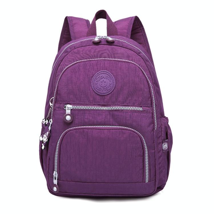 V562-G101903940DBT-202508281510-00 Versatile Teen Backpack for School & Travel - 27x13x37cm - Purple - Image 1