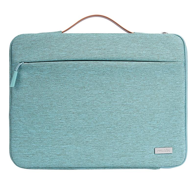 V562-G2580CBM-202508281630-00 Waterproof Laptop Sleeve Bag With Zipper - Handheld - Green - Image 1