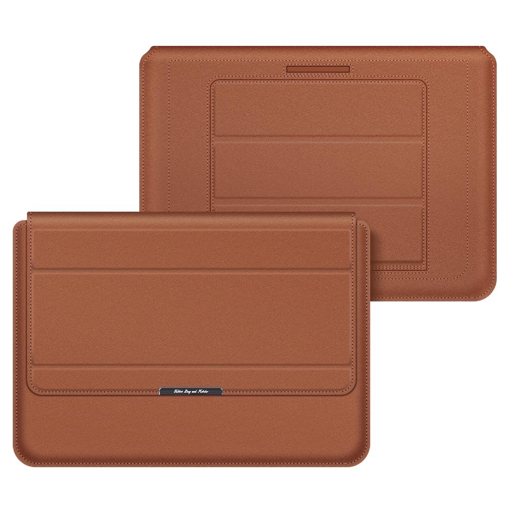 V562-G303872100AYS-202508290735-00 Waterproof 4-In-1 Laptop Holder With Wrist Protection - Fits 15 / 16 Inch - Brown - Image 1