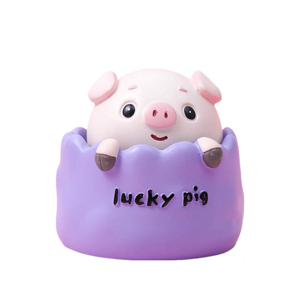 V562-GU24-JH325PURPLE-202508292131-00 Vibe Geeks Pop Bobblehead Car Dashboard Decoration - Purple - Image 1