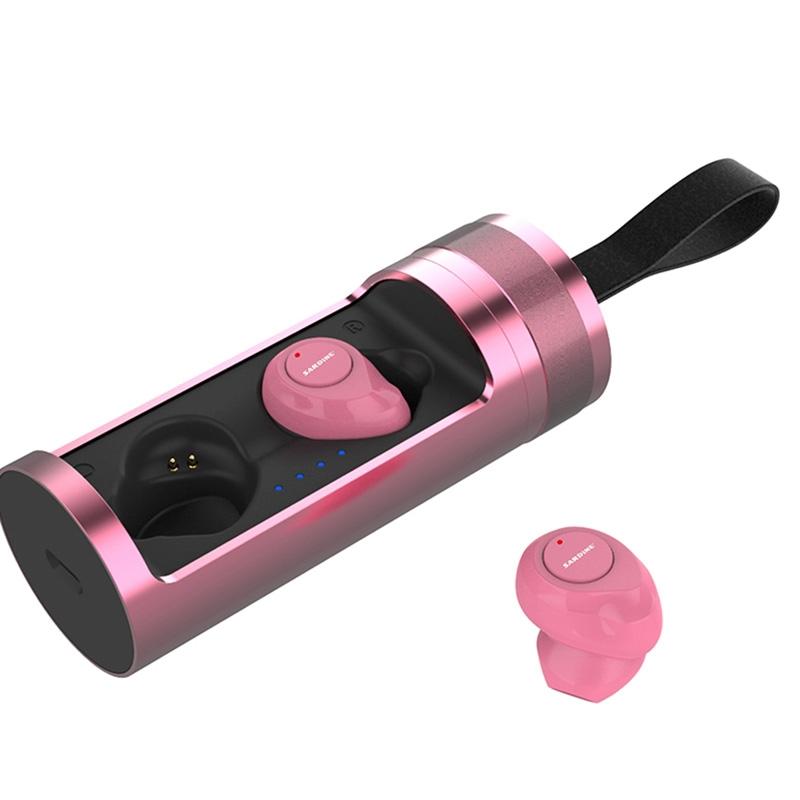 V562-H1220D6PI-202508280610-00 Wireless Stereo Earphones with Charging Box - Sardine F8 Tws Bluetooth V5.0 - Grey - Image 1