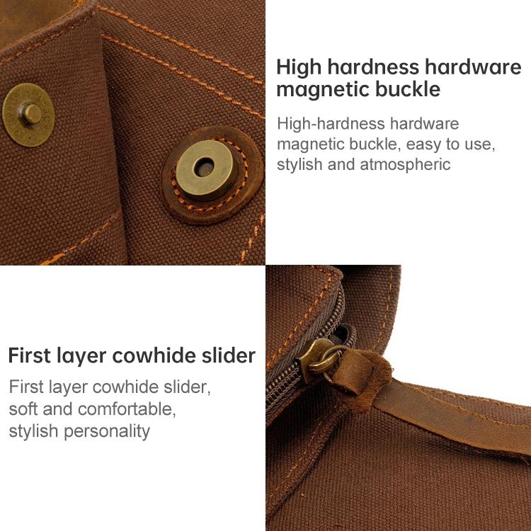 V562-K0322BCC-202508282321-15 Retro Canvas Vertical Shoulder Messenger Bag Functional & Stylish - Khaki - Image 16