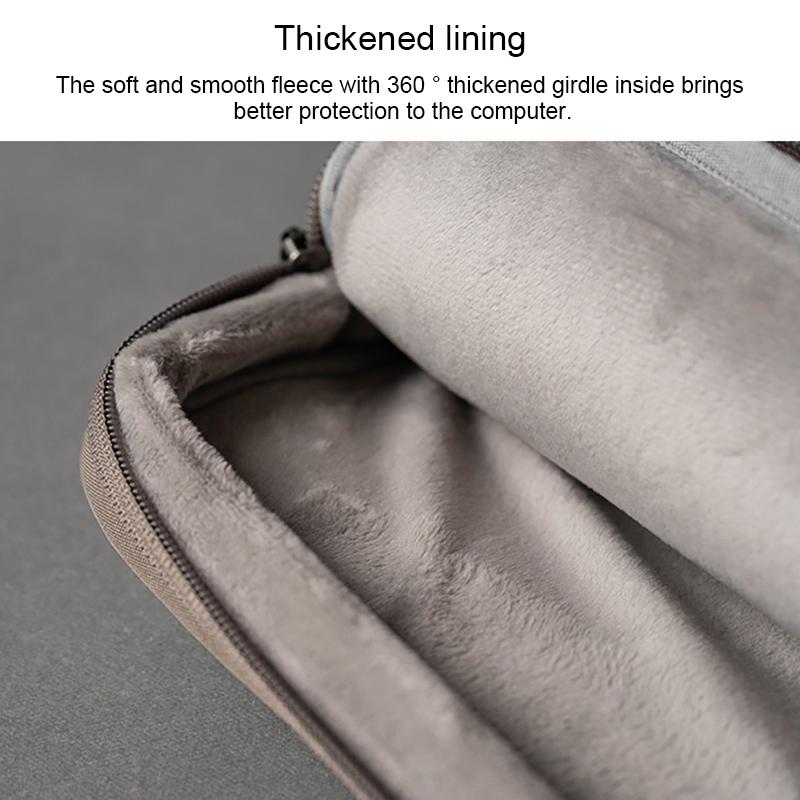 V562-K0602BL-202508290731-06 Waterproof Laptop Handbag - Portable and Durable - Khaki - Image 7
