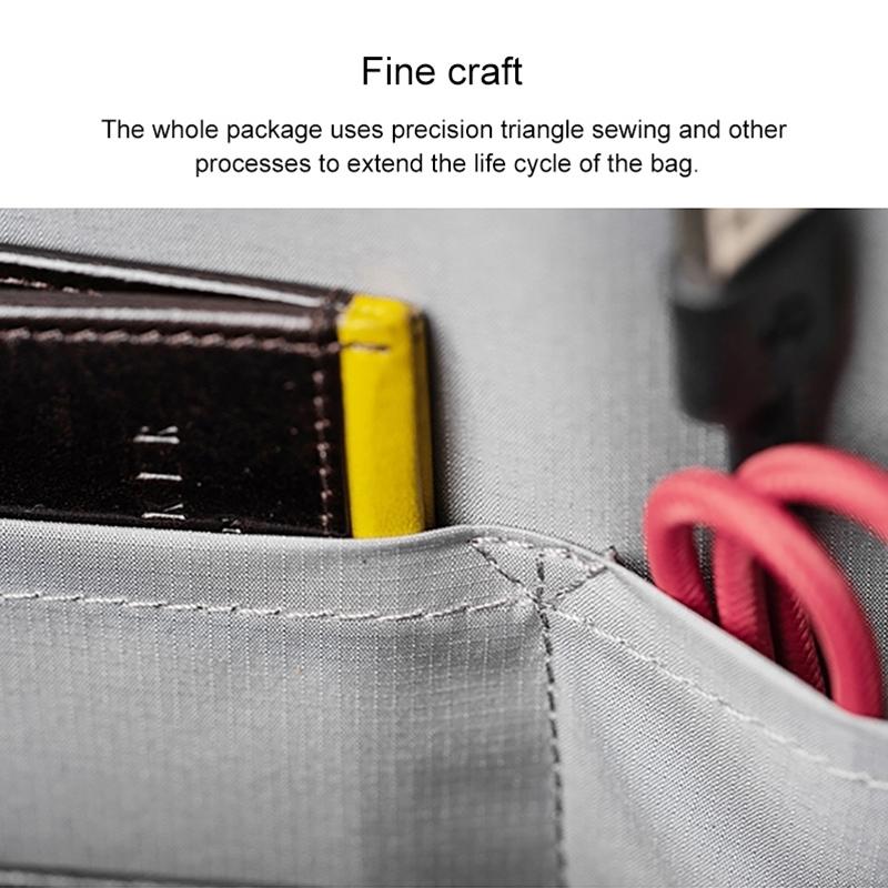 V562-K0602BL-202508290731-07 Waterproof Laptop Handbag - Portable and Durable - Khaki - Image 8