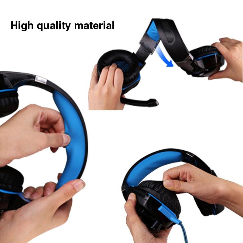 V562-L2720-CP-S-202508292130-04 Over-Ear Gaming Headset With Mic & Led Light 2.2M Cable - Blue - Image 5