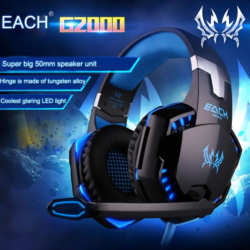 V562-L2720-CP-S-202508292130-05 Over-Ear Gaming Headset With Mic & Led Light 2.2M Cable - Blue - Image 6