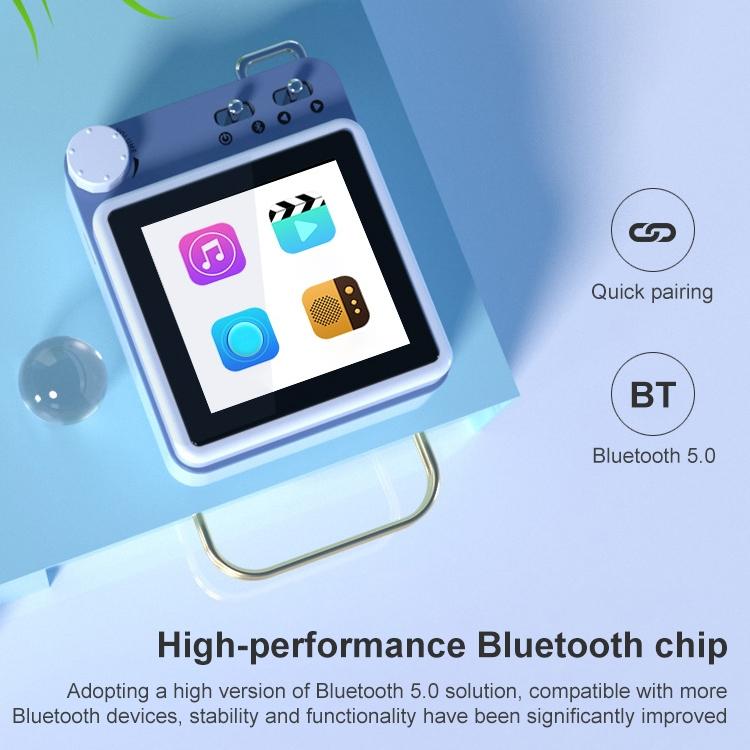 V562-L7670AC-202508291211-05 8Gb Bluetooth Mp3 Music Video Player - Blue - Image 6