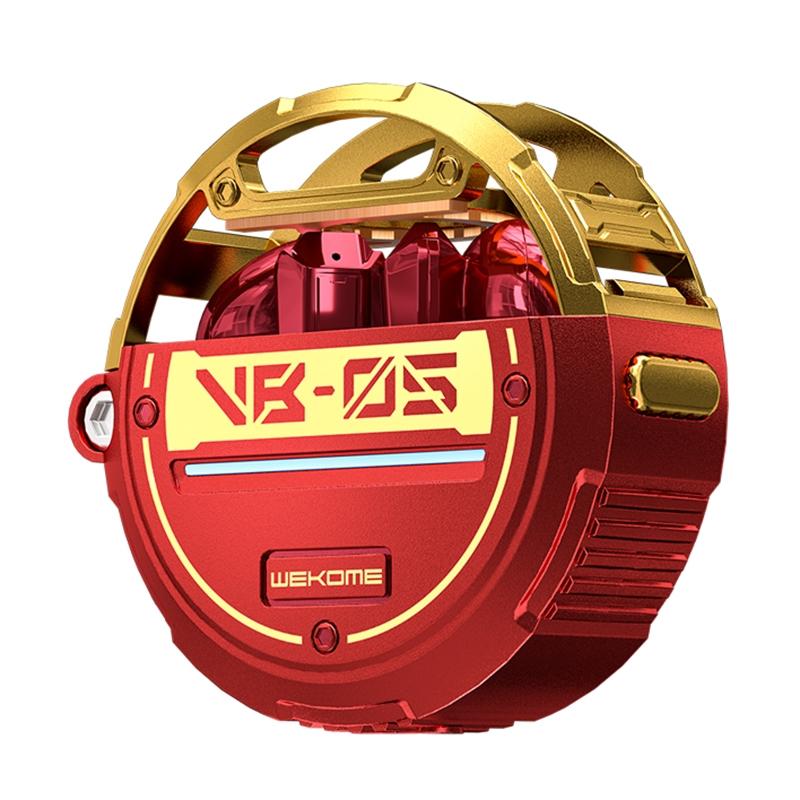 V562-R6408SAS-202508281020-00 Wireless Pioneer Bluetooth Earphones - Vb05 - Red - Image 1