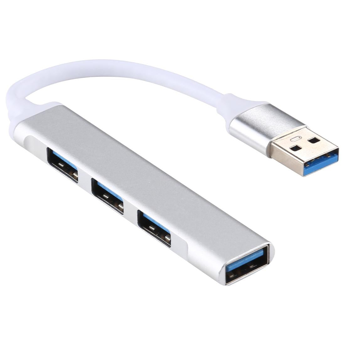 V562-S3506CP-202508280116-02 Aluminum Usb 3.0 + 2.0 Hub Adapter Silver - Image 3