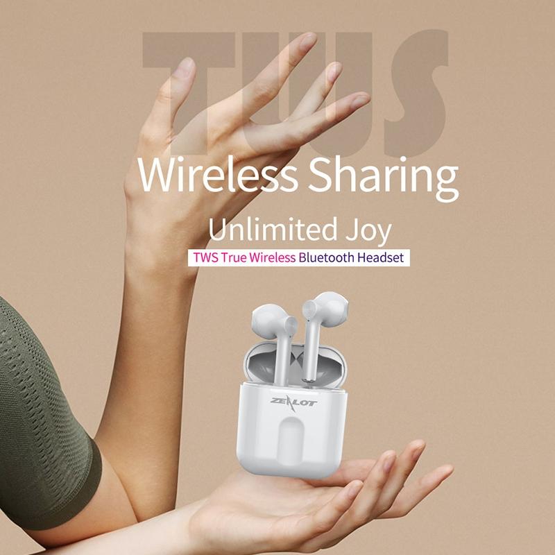 V562-S4370D6PI-202508281116-08 Wireless Bluetooth 5.0 Earbuds with Charging Case - White - Image 9