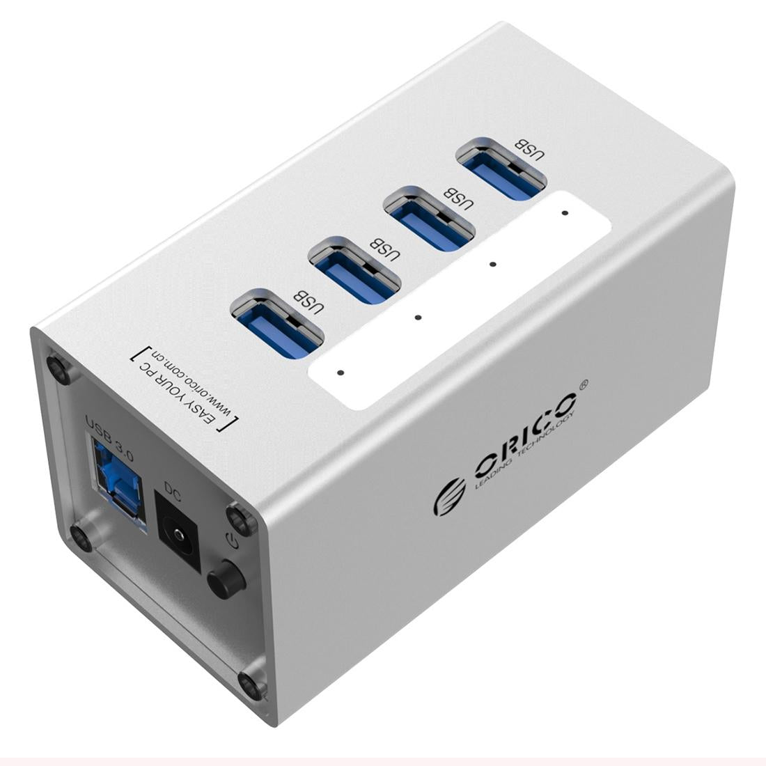 V562-S9003CP-202508280441-01 Aluminum 4-Port Usb 3.0 Hub + 12V Power Supply - Image 2