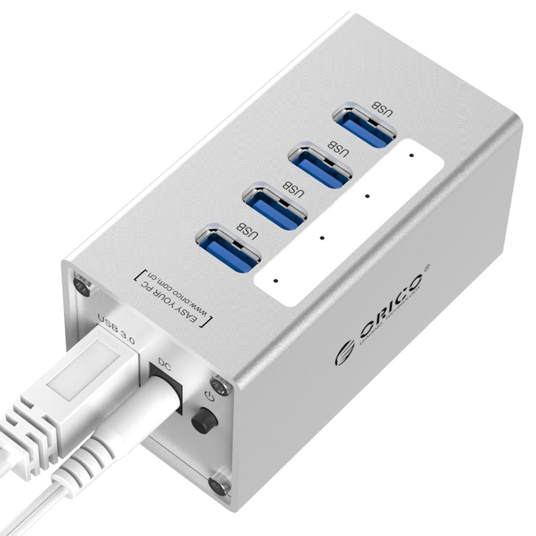 V562-S9003CP-202508280441-05 Aluminum 4-Port Usb 3.0 Hub + 12V Power Supply - Image 6