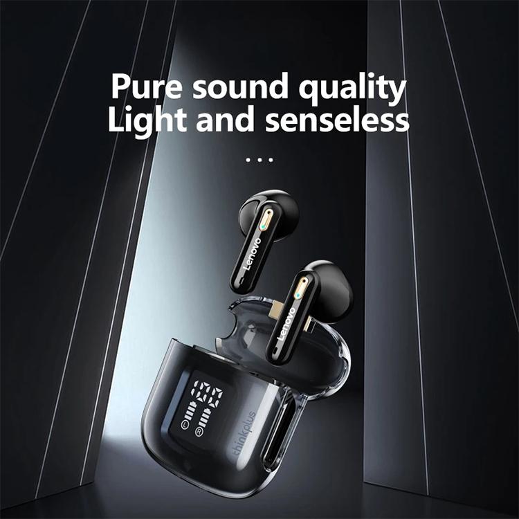 V562-W2968D6PI-202508281006-02 Wireless Bluetooth 5.0 Earphones with Led Display - Hifi Sound - White - Image 3