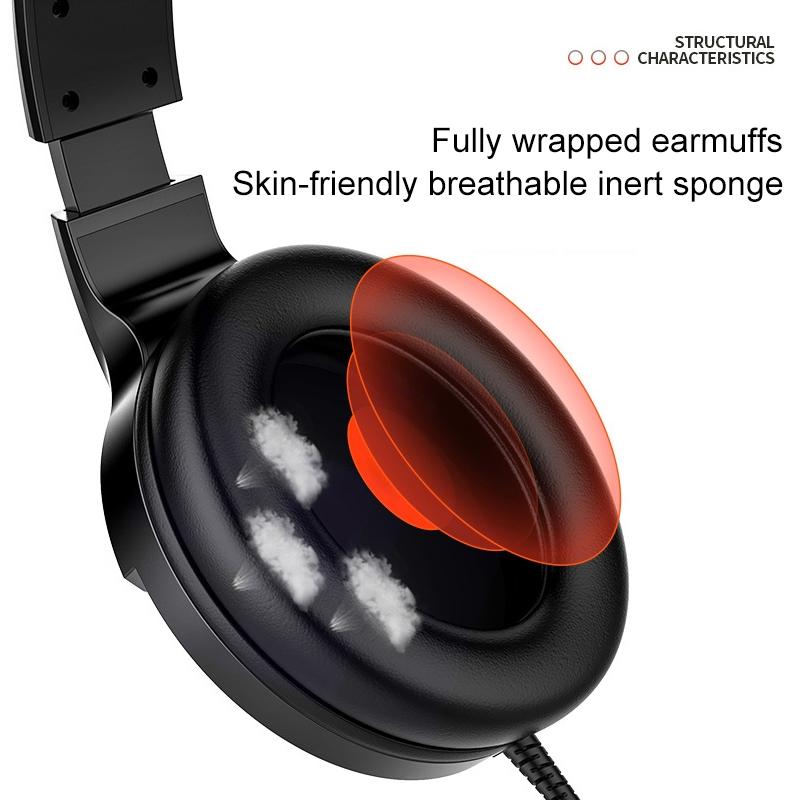 V562-W5632CP-202508280010-06 Q2 Wired Gaming Headset With Mic Dual 3.5Mm + Usb - Image 7