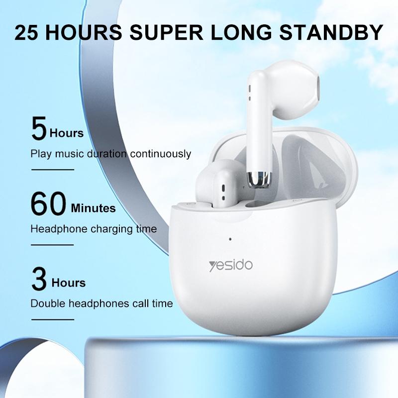 V562-W6661D6PI-202508281735-07 Wireless Bluetooth Earbuds - Tws - White - Image 8