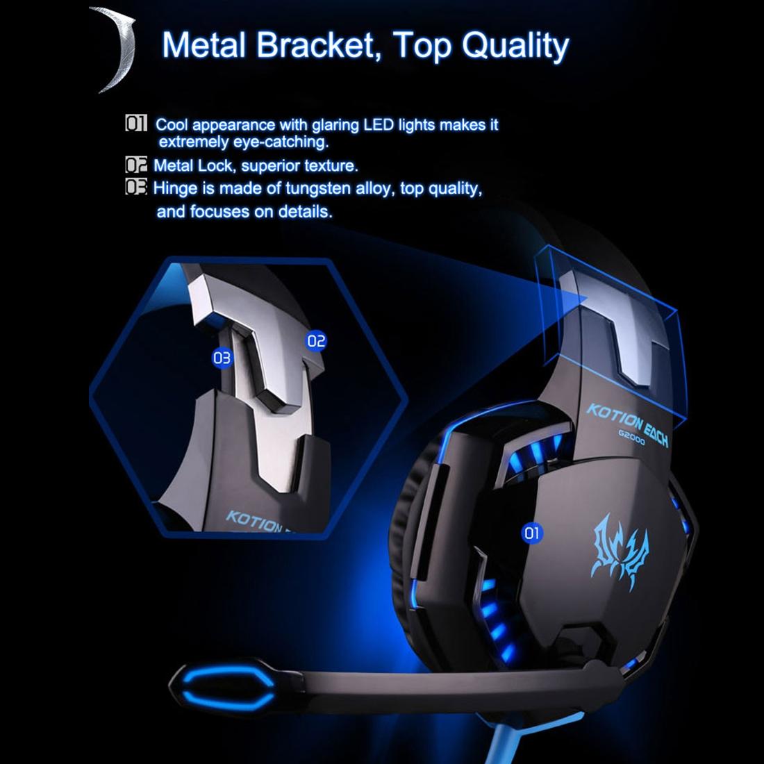 V562-WW0010CP-202508292132-12 Over-Ear Gaming Headset With Mic Led Light And Stereo Bass For Pc Gamer - White - Image 13