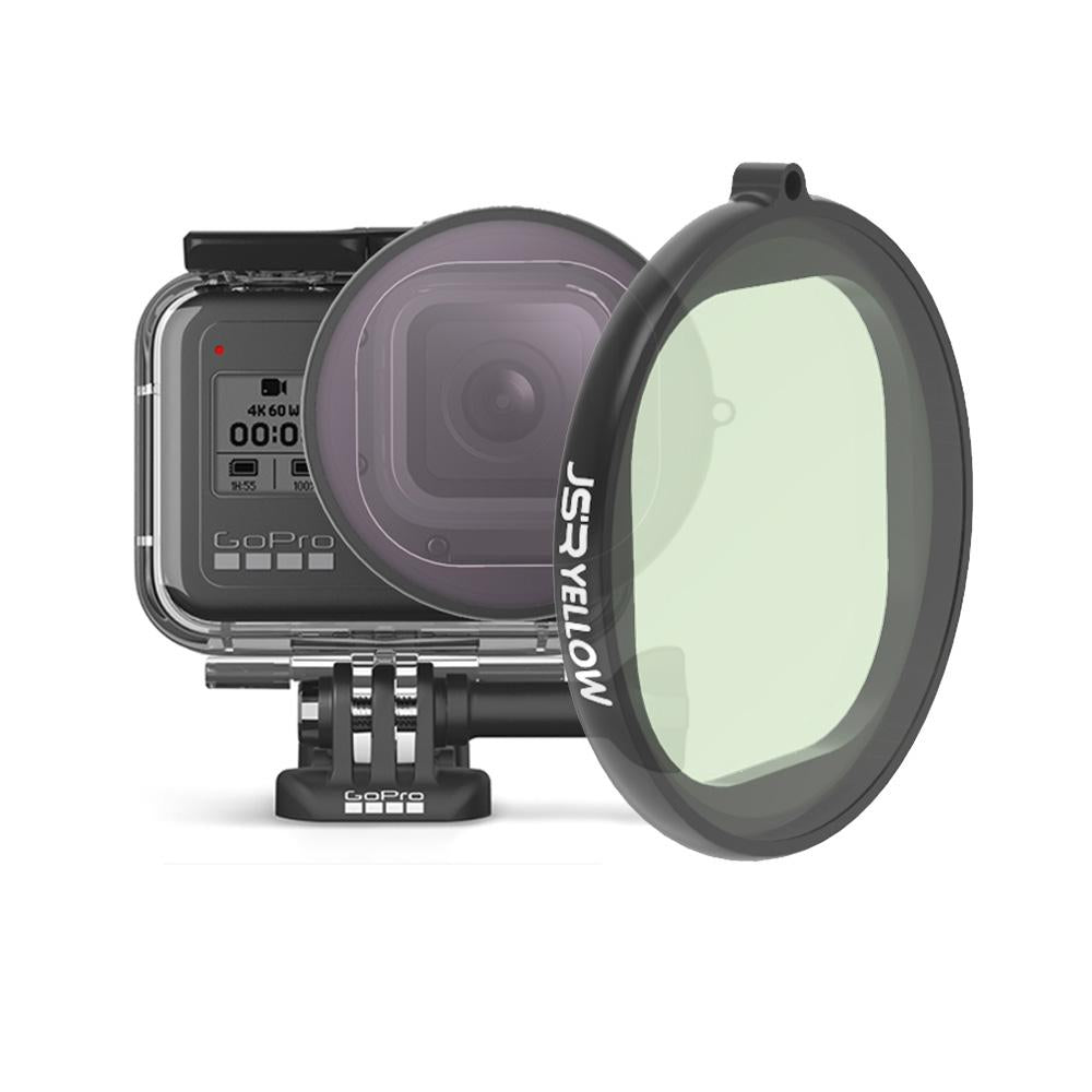 V562-Y4891ACD-202508290531-01 Gopro Hero8 Round Diving Lens Filter - Yellow - Image 2