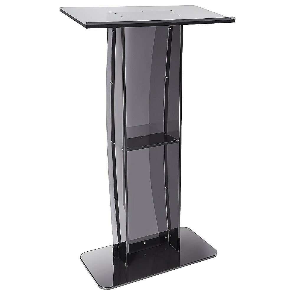 V63-931381-202508142010-03 120cm Acrylic Podium Stand Black - Image 4