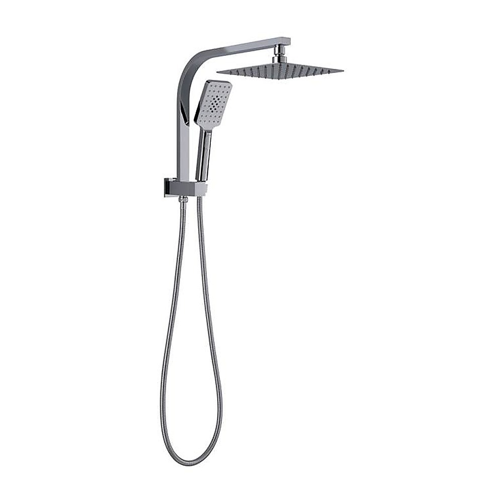 V63-952911-202509120955-00 Wall Mounted Chrome Dual Shower Mixer – Rainfall & Handheld Massage Head - Image 1