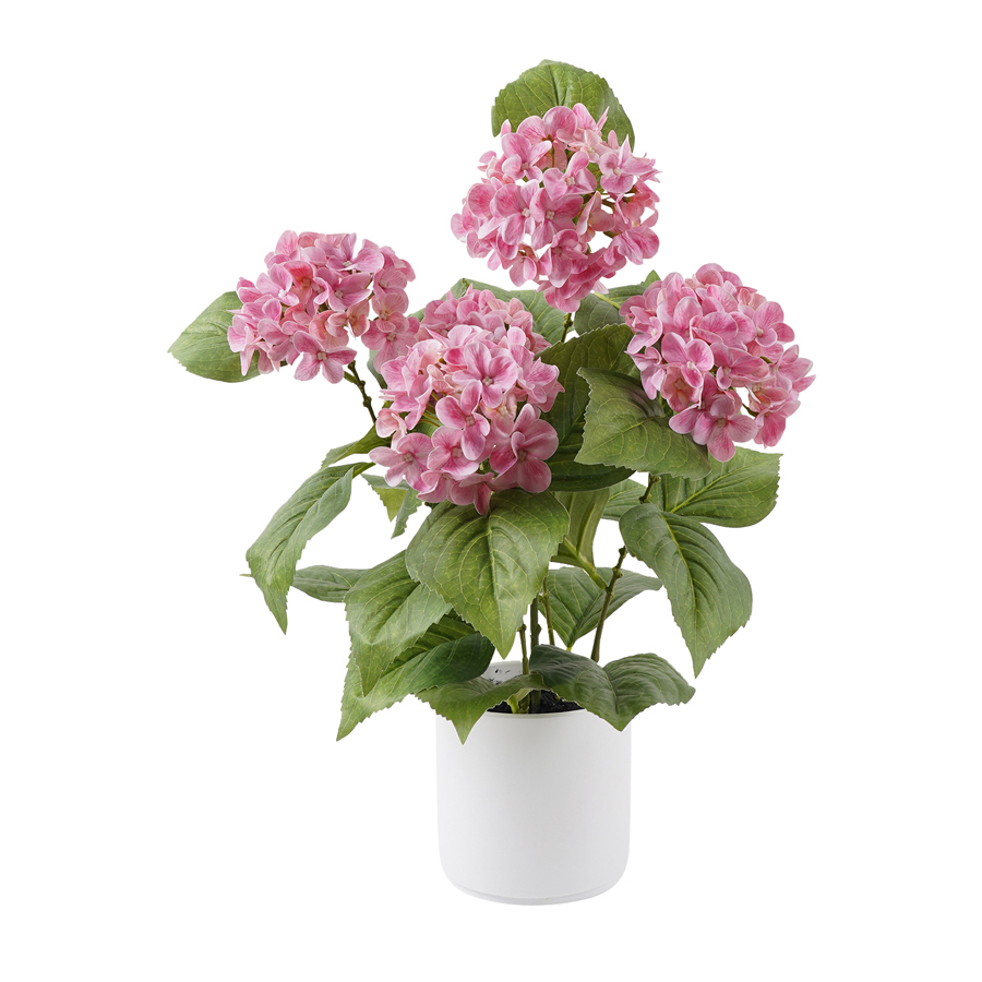 V637-05074HYD-202508251430-03 Potted Artificial Hydrangea 50cm - Image 4