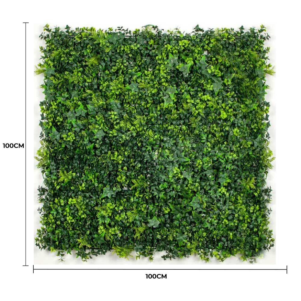 V637-1001523-202508251320-01 Luxury Spring Sensation Hedge Screen Green Wall Panel UV Resistant 100cm x 100cm - Image 2