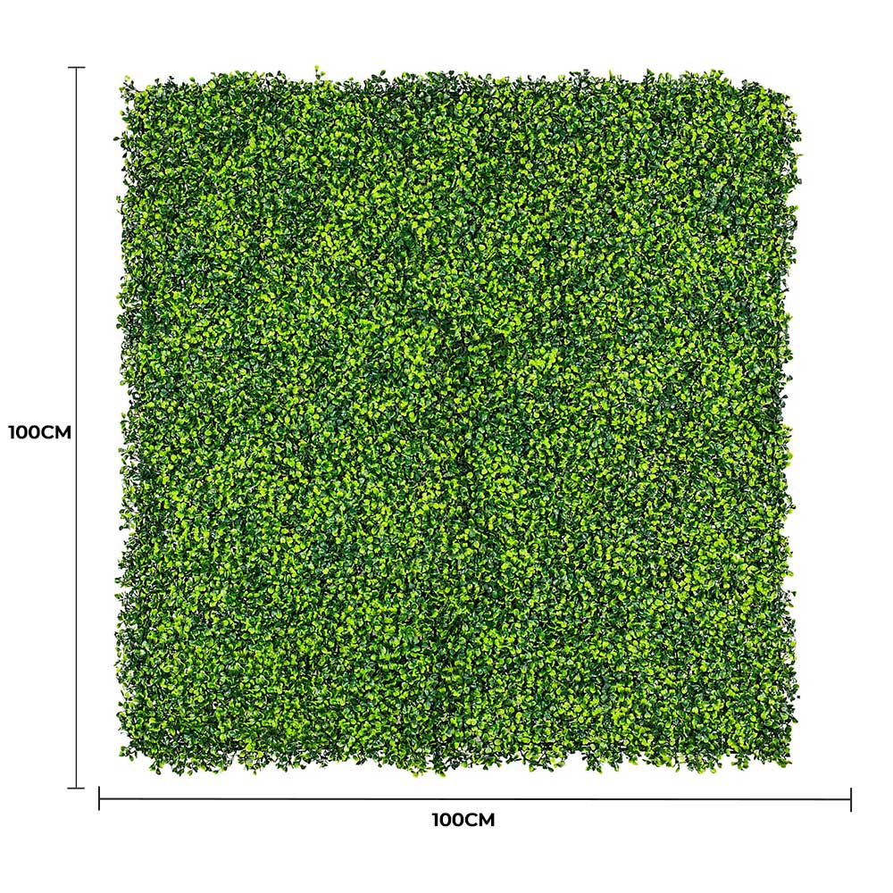 V637-1014801-202508251345-01 Mixed Boxwood Hedge Panels / Screens UV Resistant 1m X 1m - Image 2